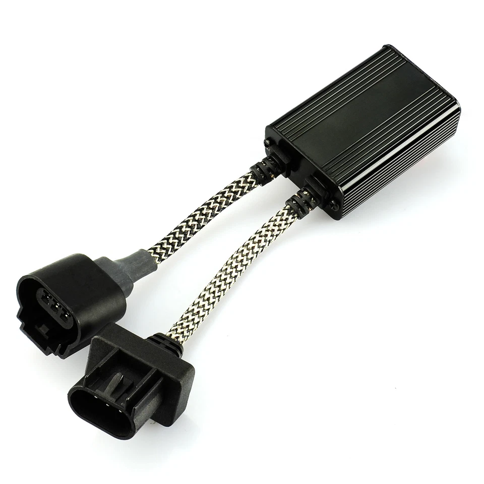 JDM ASTAR 2x H13 9008 LED Decoder for Fix Lamp Error code Blinking Canceller - Image 2 of 4