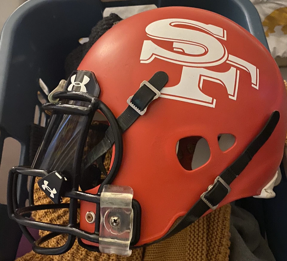 Capacete de futebol personalizado San Francisco 49ers - Imagem 2 de 4