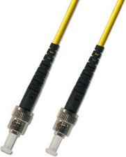 5M Singlemode Duplex Fiber Optic Cable 9/125 ST-ST