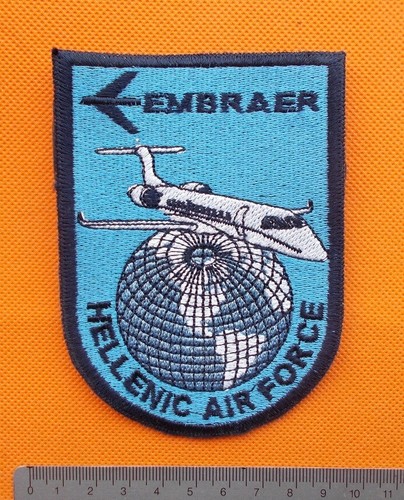 Greek VIP Embraer Air Force Patch Greece Hellenic