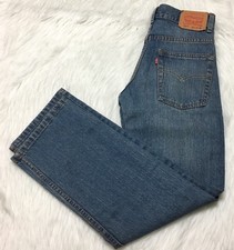 Levis 550 Relaxed Fit Jeans Straight Leg Boys Size 12 Slim