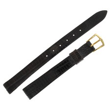 Hadley Roma LS969 9.5mm NOS Brown Genuine Teju Lizard Women Watch Band VNOS