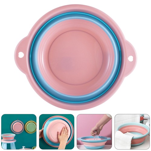 Portable Bucket Folding Baby Creative Tub Clothes Washbasin
