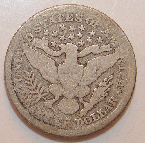 1893 Barber Quarter - Afbeelding 2 van 2