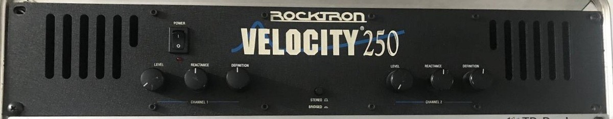 Rocktron Velocity 250 Stereo Power Amp | eBay