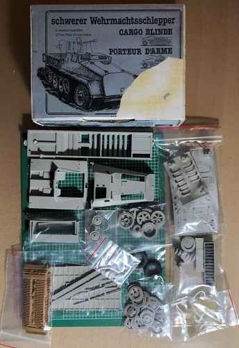 NKC MODELES 293590VM - SCHWERER WEHRMACHTSSCHLEPPER CARGO - 1/35 RESIN KIT - 第 1/1 張圖片