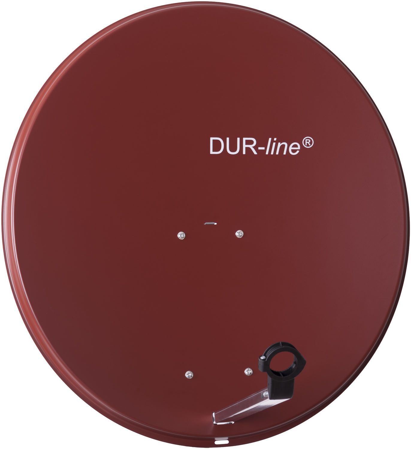 Dur-line Mda 80 Rot - Alu Sat-antenne- Satelittenschüssel