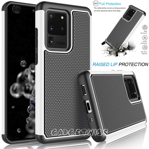 Rugged Armour Silicone Hard Shockproof Case Cover For Samsung Galaxy S20 S10 S9 - Picture 14 of 15