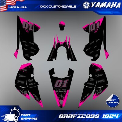 ATV Yamaha YFZ 450R 2014 2023 Kit Graphics stickers decals 2014 2016 2022-2025