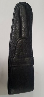 Black Pen Pouch Holds 1 Pen New