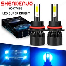 8000k ICE Blue LED Headlight Hi-Lo Bulbs For Dodge Ram 1500 2002 2003 2004 2005