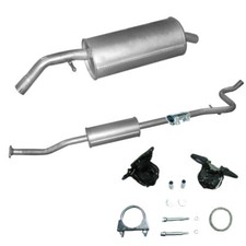 Auspuff Komplett Peugeot 1007 1.6 16V Fliessheck bis 12/2010 + Montagesatz Auspuff Komplett Peugeot 1007 1.6 16V Fliessheck bis 12/2010 + Montagesatz