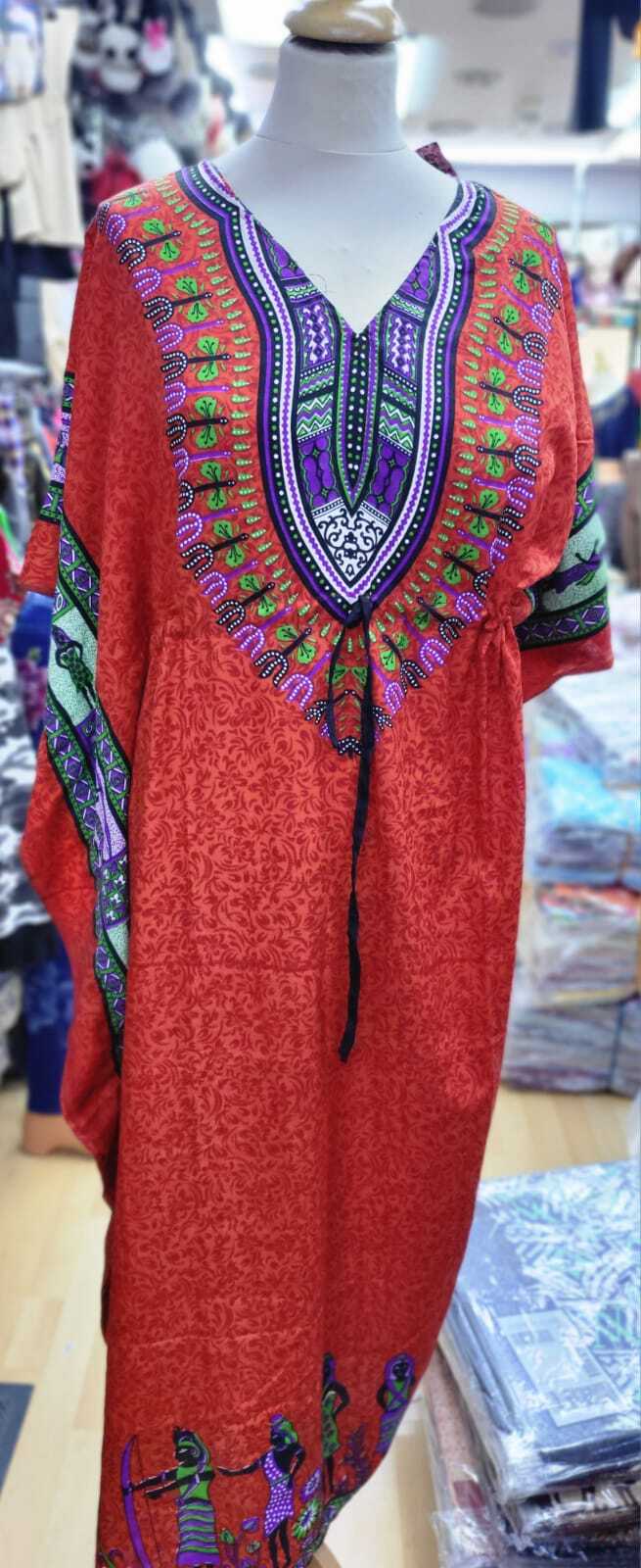 Women Casual Beach Kaftan Dress Short Sleeve Loungewear Caftan Swimsuit