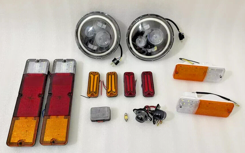 SUZUKI SAMURAI SIERRA JIMNY COMPLETE LED LIGHT SET With LED HEADLIGHT TAIL LIGHT