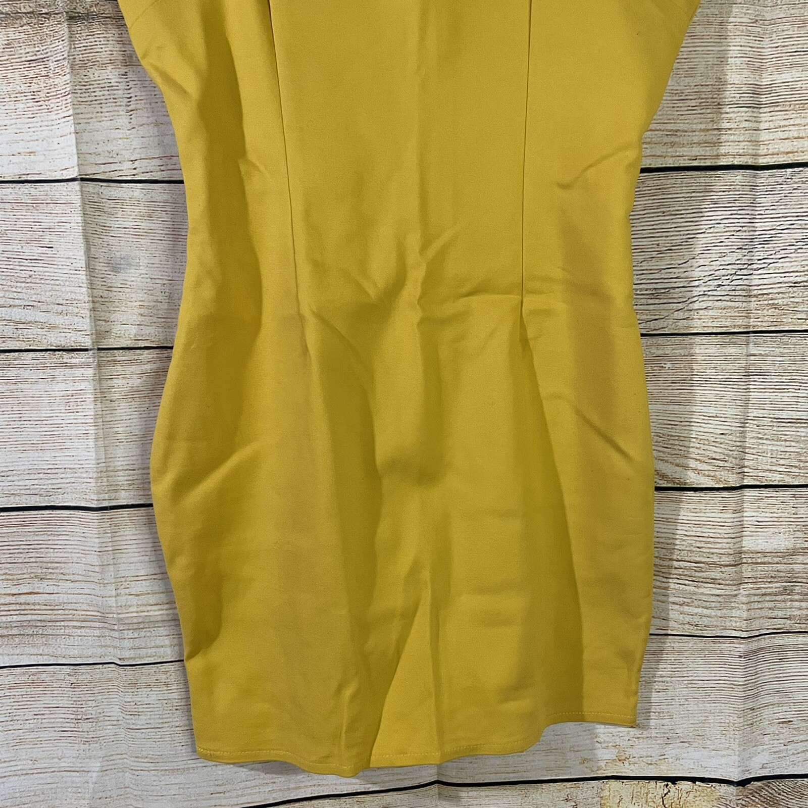 Revolve SuperDown bodycon strap mini yellow dress… - image 6