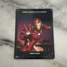 Disneyland Paris 1/4 IRON MAN Marvel Avengers Campus Collectors Card 2023