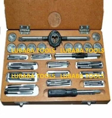 New Tap & Die Set British Association Complete Kit 0 Ba To 10 Ba Best Quality