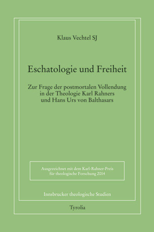 Klaus Vechtel Sj | Pod - Eschatologie Und Freiheit | Taschenbuch |