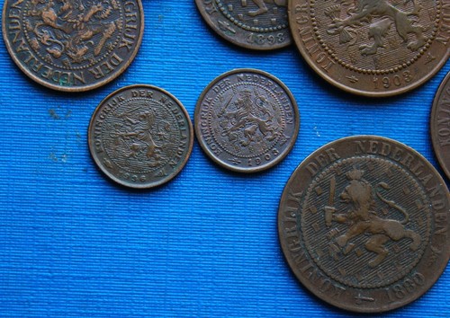Lot Nederland, Willem, Wilhelmina & Juliana (Cent Bronze & Argent) - Afbeelding 20 van 20