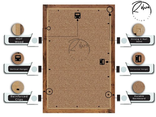 24x18''|56x71|60x90|Maxi Poster Photo Frames| Durable Acrylic Front All Color ✨ - Picture 100 of 120
