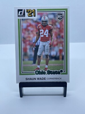 2021 DONRUSS CLASSIC - SHAUN WADE - GREEN FOIL ROOKIE CARD - BALTIMORE RAVENS