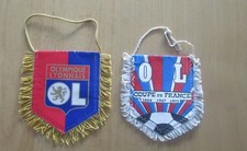 OL LYON OLYMPIQUE lyonnais fanion vintage foot football pennant wimpel banderin EUR 13,90 - FR
