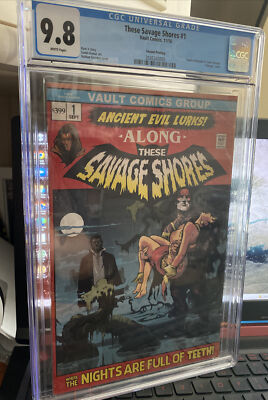 These Savage Shores #1 2nd Print Tomb of Dracula Homage CGC 9.8 Vault Comics