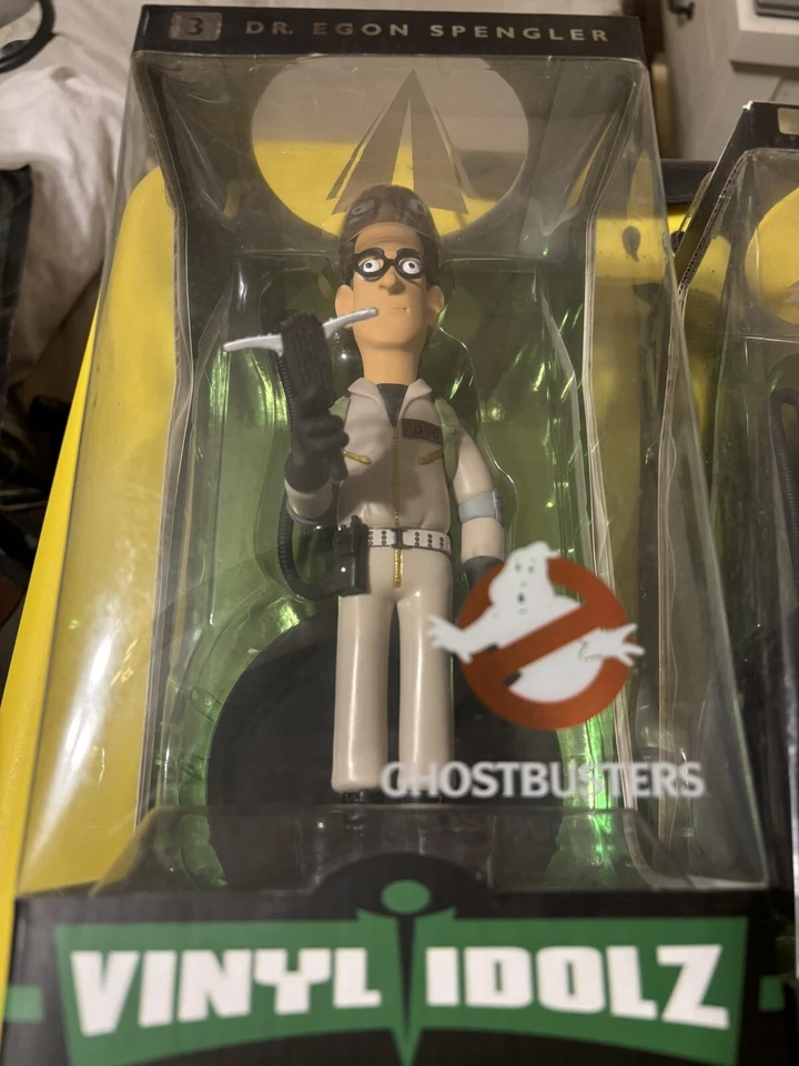 Lote Vinilo Sellado Idolz Cazafantasmas (3 Figuras) Foto 2 de 4