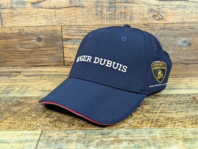 Roger Dubuis Hat Lamborghini Squadra Corse F1 Pirelli 8 Cap Strap Back NEW