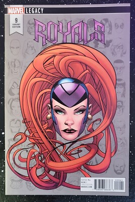 Royals #9 Headshot Variant NM