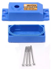 Savox SCSW0230MG Top & Bottom Servo Case with 4 Screws for SGSW0230MG