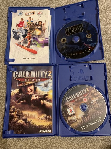 8 Sony Ps2 Games Bundle COD Time Crisis Conflict Medal Of Honor Metal Gear Solid - Picture 4 of 6
