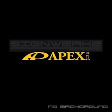 Apexi Decal Sticker Psi Turbo Racing Intake Exhaust Pair Apexi Decal Sticker Psi Turbo Racing Intake Exhaust Pair