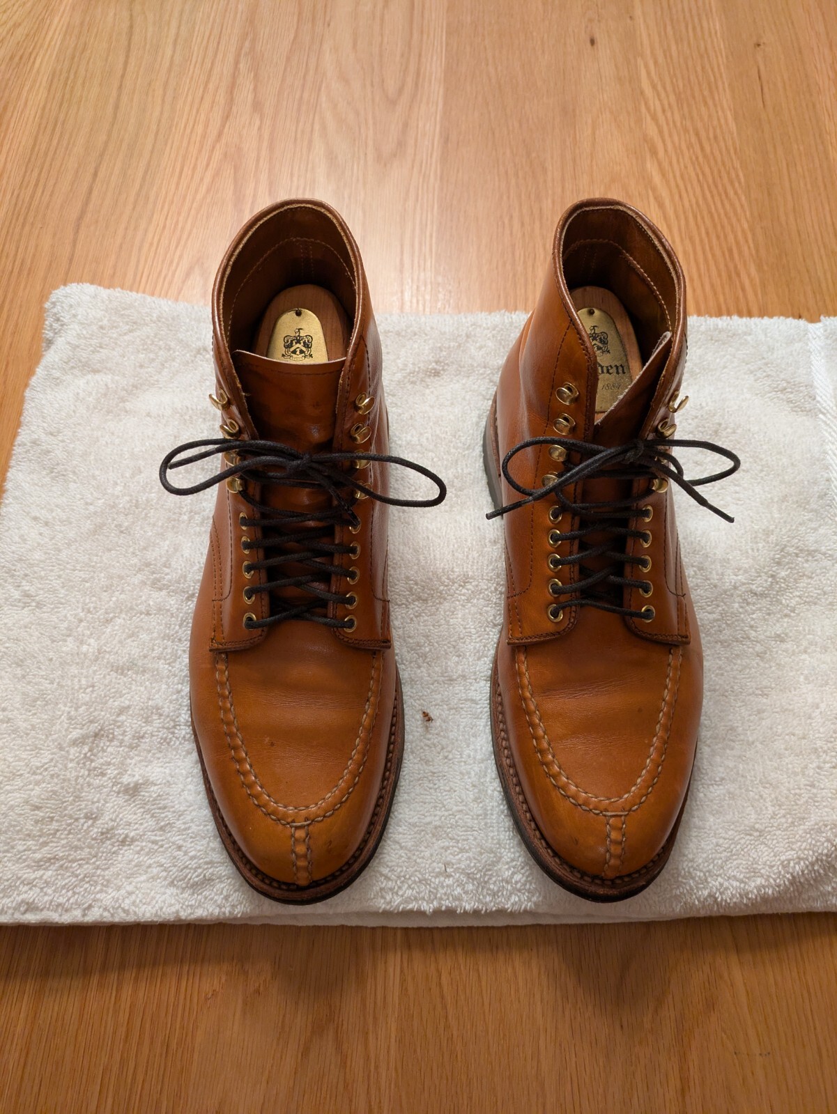 Alden D7921HC Tan Calfskin NST Tanker Boot