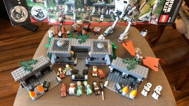 Star Wars Lego Set #8038 "The Battle Of Endor" Box &Amp; Manual |  Ebay
