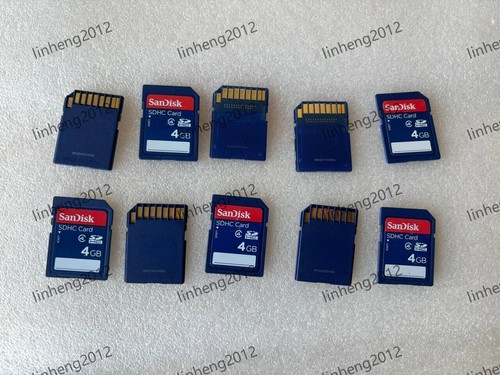 Carte mémoire SANDISK SD SDHC 4Go 10PCS - Photo 2/2