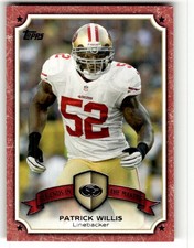 2013 Topps Patrick Willis Legends in the Making #LM-PW