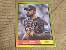 2024 Topps Archives #57 Otto Lopez Yellow Foil Nmmt