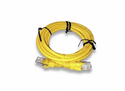 New Comcast Xfinity Ethernet Cable - Yellow Patch Cord - 5ft - Cat5e UTP CCA