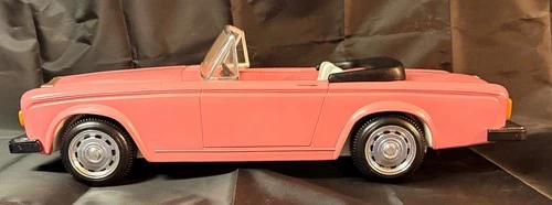 Vintage 1980 Barbie Pink Rolls Royce Classic Convertible Car Zima 20” Model 322