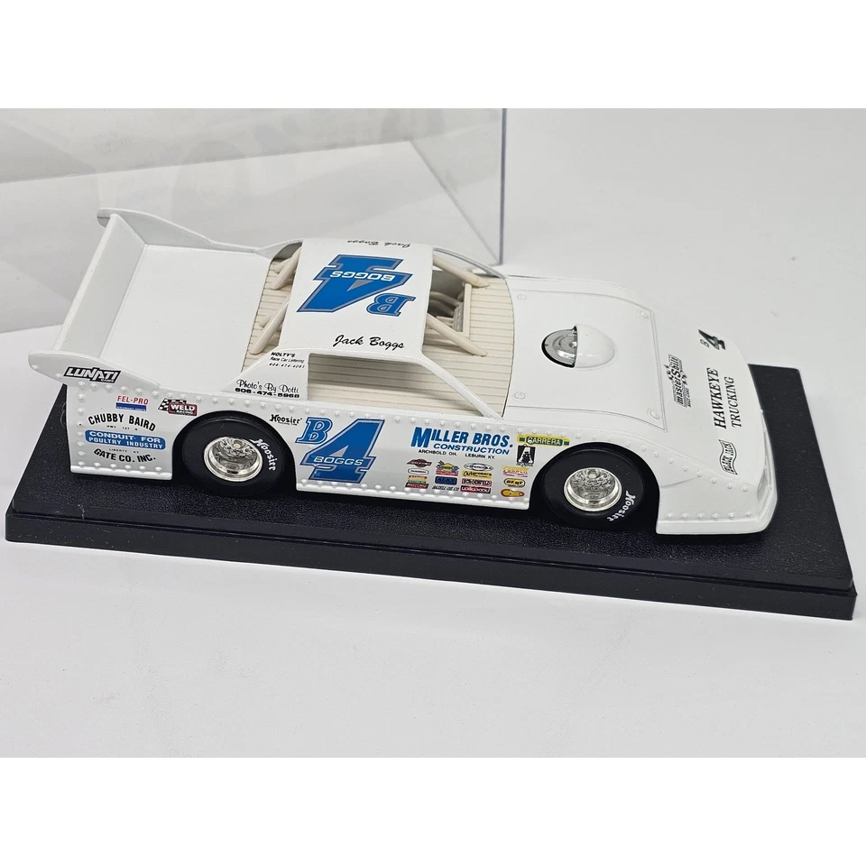 Jack Boggs #B4 Miller Bros. 2005 Dirt Late Model Stock Car 1:24 Diecast Foto 3 de 4