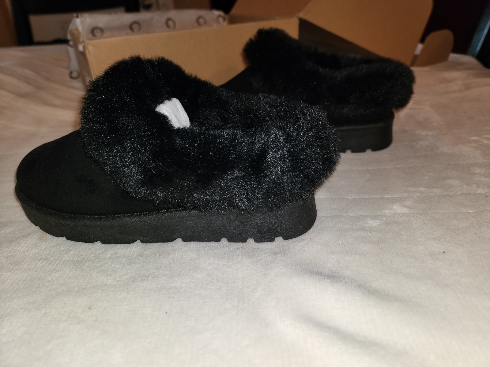 SAOLA Scarpe Journee Collection nere 6 ciabatte suola comoda