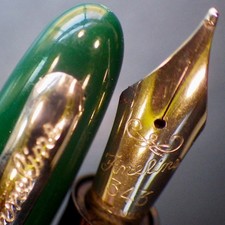 Serviced SHEAFFER FINELINE Fountain Pen•Lever•Sheaffer Fineline 343 M Nib