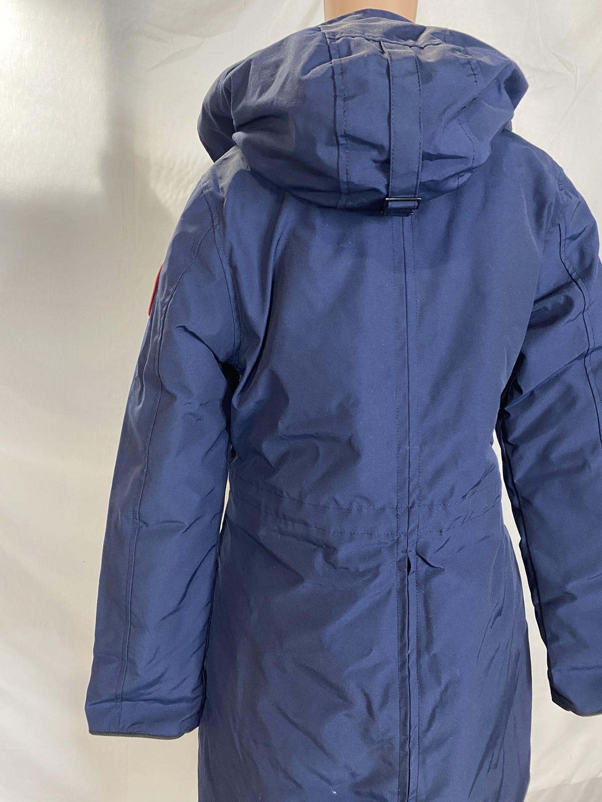 Canada Goose Womens Rossclair Warm Coat Size M Atlantic Navy thumbnail 13