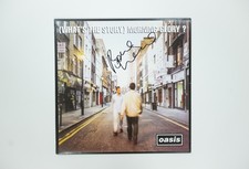 Paul “Bonehead” Arthurs Signed Oasis Morning Glory Vinyl LP – AFTAL COA