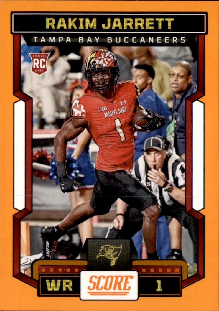 2023 Score - Rookies Rakim Jarrett #359 Orange (RC)
