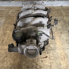 Vortec 8100 Intake Manifold. Throttle Body Injectors And Fuel Rail. Used Fair. Vortec 8100 Intake Manifold. Throttle Body Injectors And Fuel Rail. Used Fair.