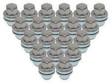 Stainless Alloy Wheel Nuts (x20) - Land Rover & Range Rover - LR068126