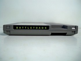 K26i05112 BATTLETOADS W/ MANUAL 1991 NES NINTENDO ORIGINAL VINTAGE TRADEWEST