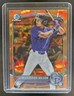 2025 Bowman Draft Sapphire Cameron Nelson Chrome Orange Refractor 1st #/25
